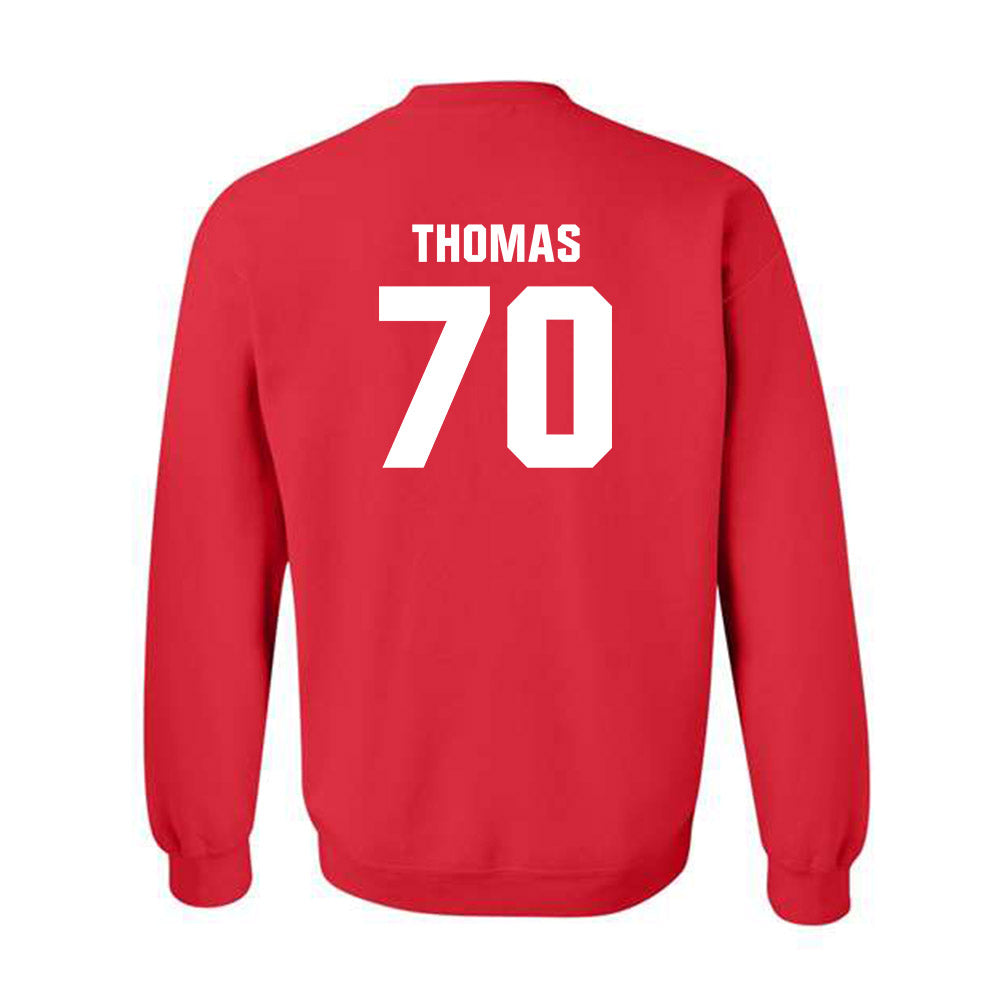 Tampa - NCAA Men's Lacrosse : Mp Thomas - Classic Shersey Crewneck Sweatshirt-1