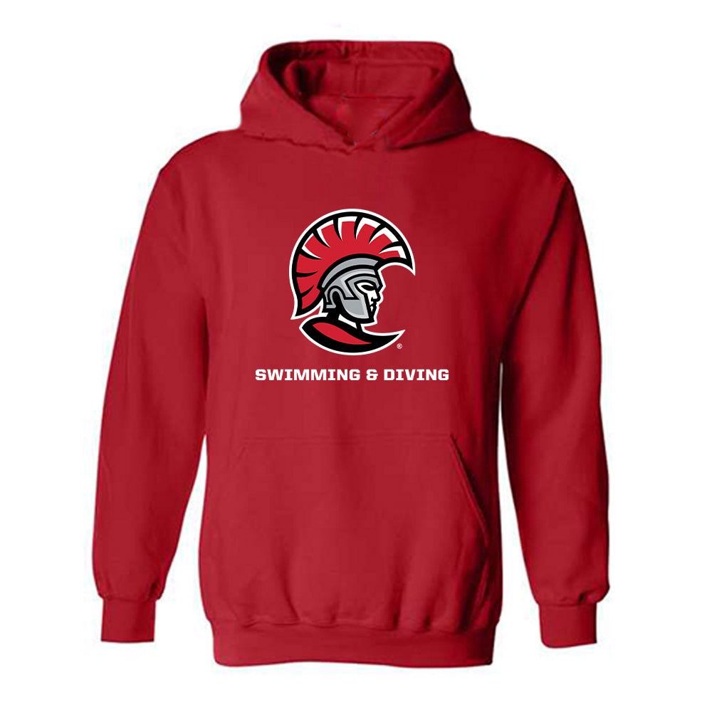 Tampa - NCAA Men's Swimming & Diving : Diego Dulieu - Classic Shersey Hooded Sweatshirt-0