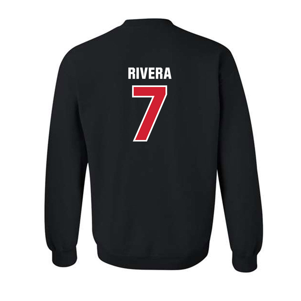 Tampa - NCAA Baseball : Hector Rivera - Classic Shersey Crewneck Sweatshirt-1