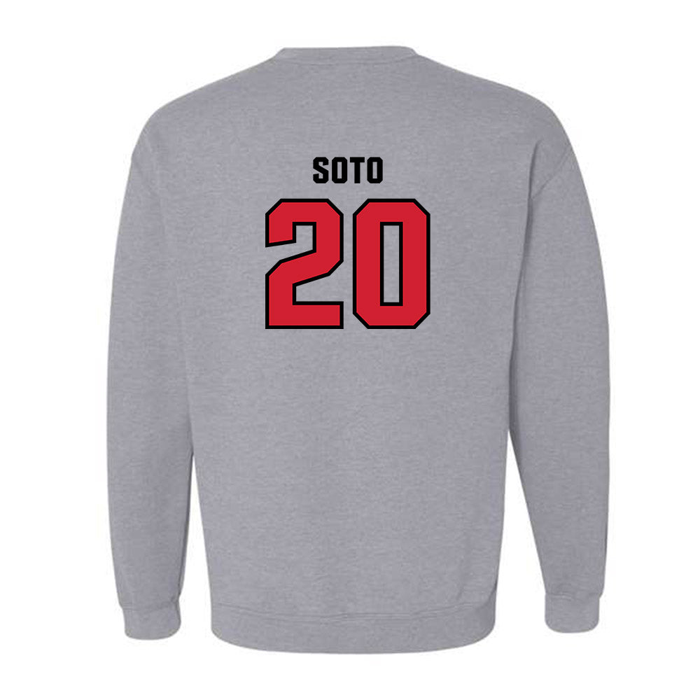 Tampa - NCAA Baseball : Javier Soto - Classic Shersey Crewneck Sweatshirt-1