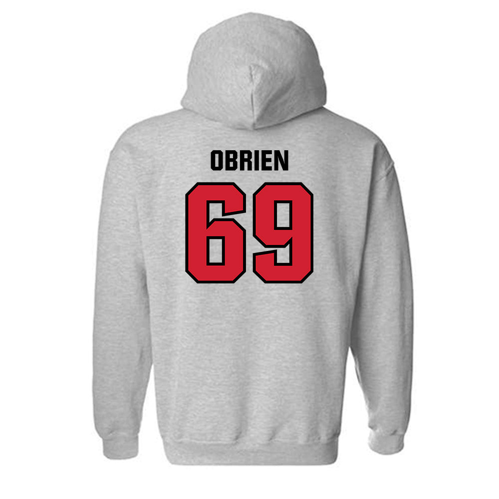 Tampa - NCAA Men's Lacrosse : Connor OBrien - Classic Shersey Hooded Sweatshirt-1