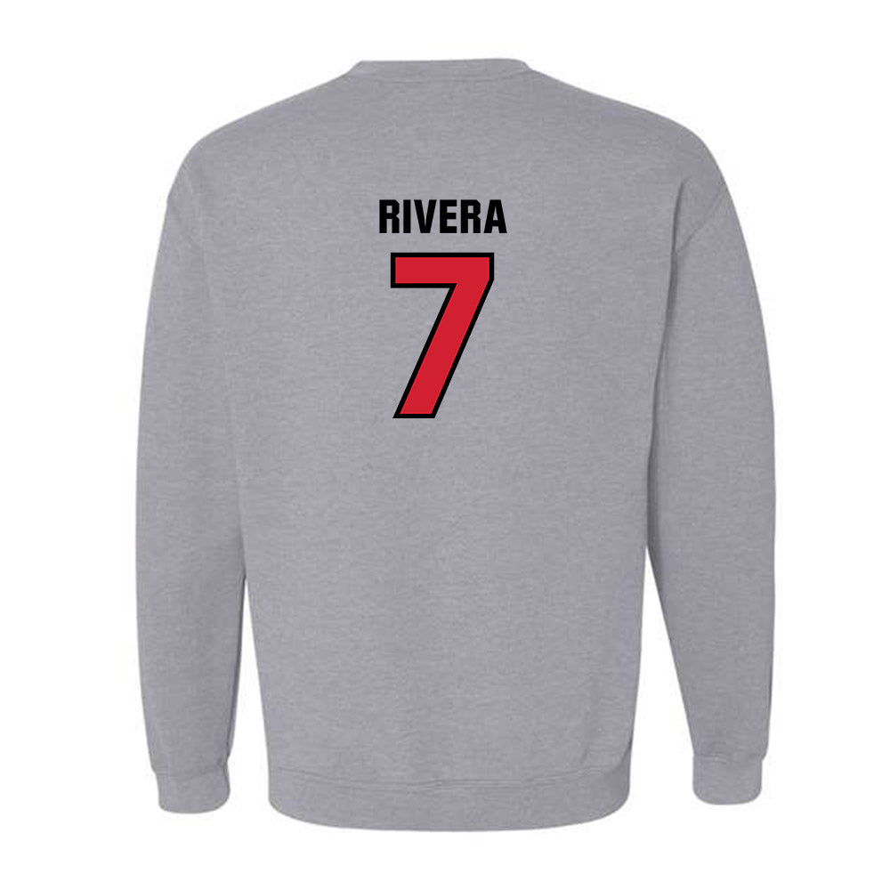Tampa - NCAA Baseball : Hector Rivera - Classic Shersey Crewneck Sweatshirt-1
