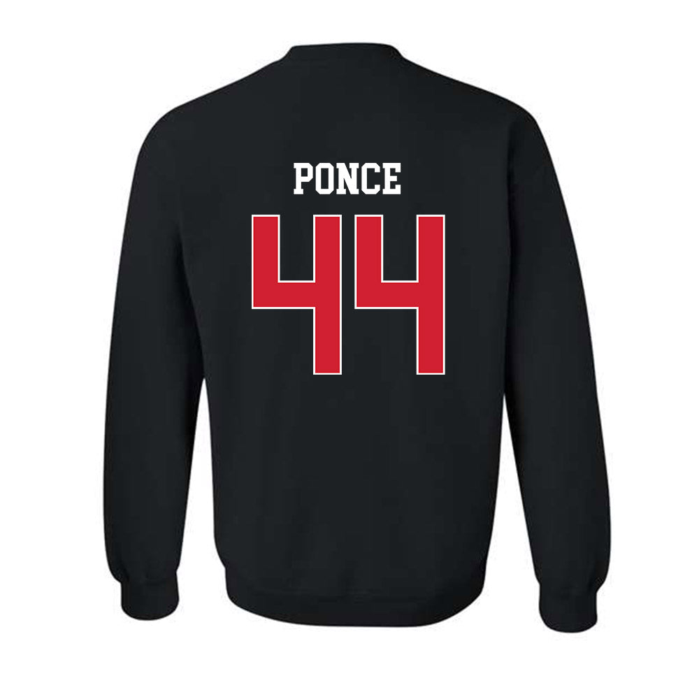 Tampa - NCAA Baseball : Jesse Ponce - Classic Fashion Shersey Crewneck Sweatshirt-1