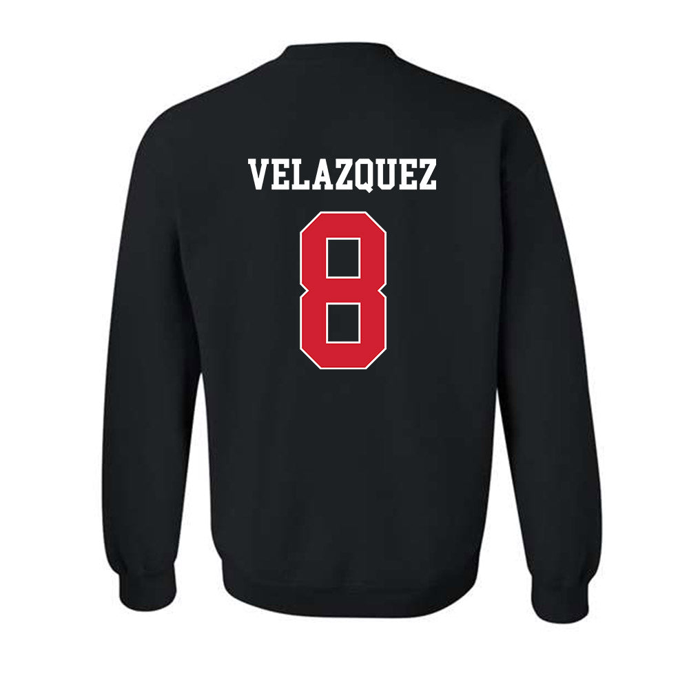 Tampa - NCAA Baseball : Josiah Velazquez - Classic Fashion Shersey Crewneck Sweatshirt-1