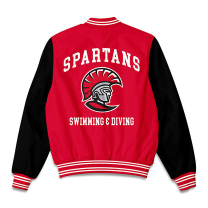 Tampa - NCAA Men's Swimming & Diving : Jared Allison - Bomber Jacket-1