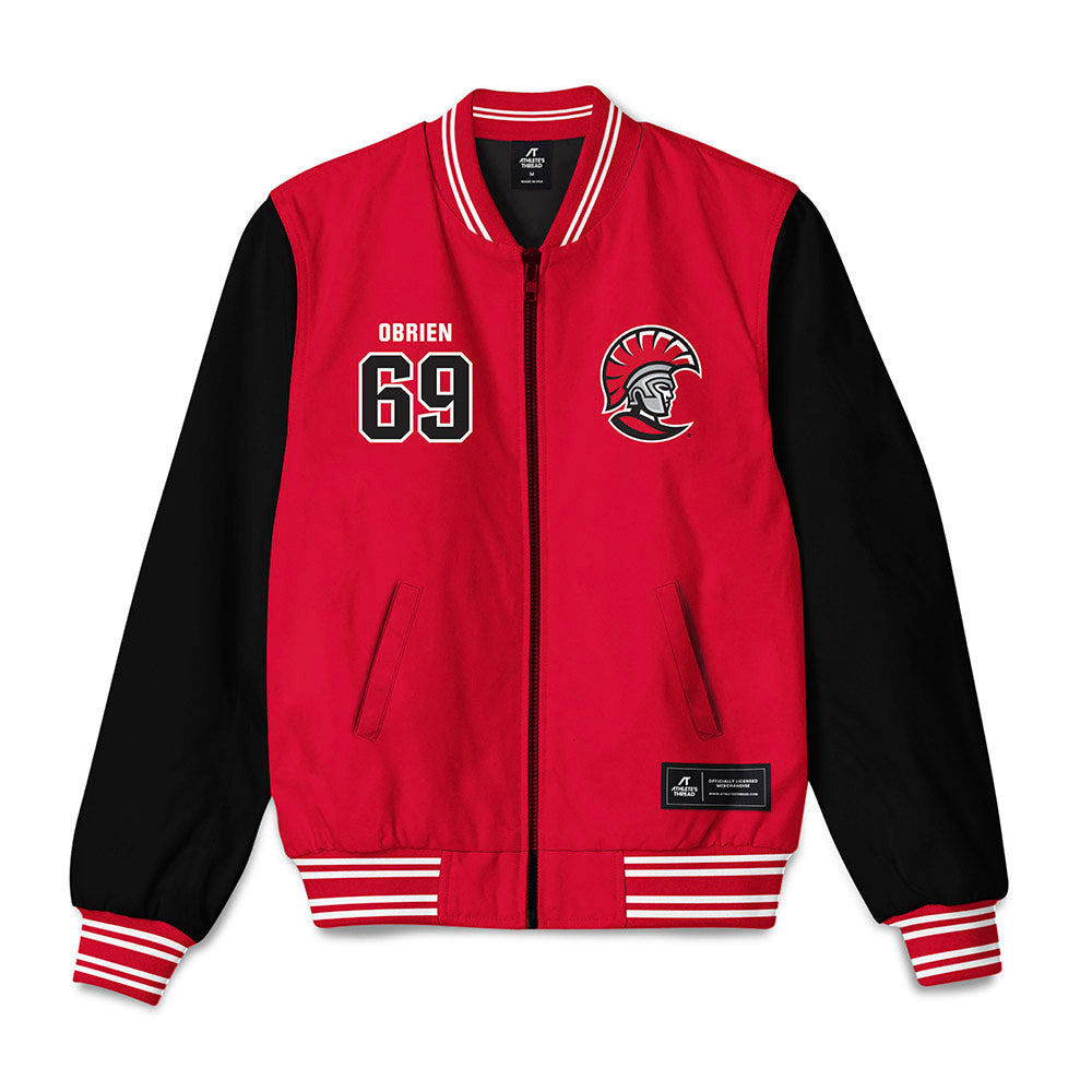 Tampa - NCAA Men's Lacrosse : Connor OBrien - Bomber Jacket-0