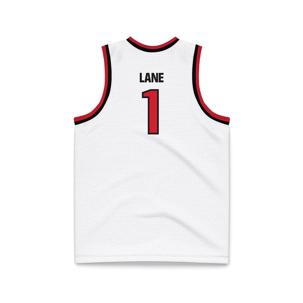 Tampa - NCAA Men's Basketball : Trey Lane - White Basketball Jersey-1