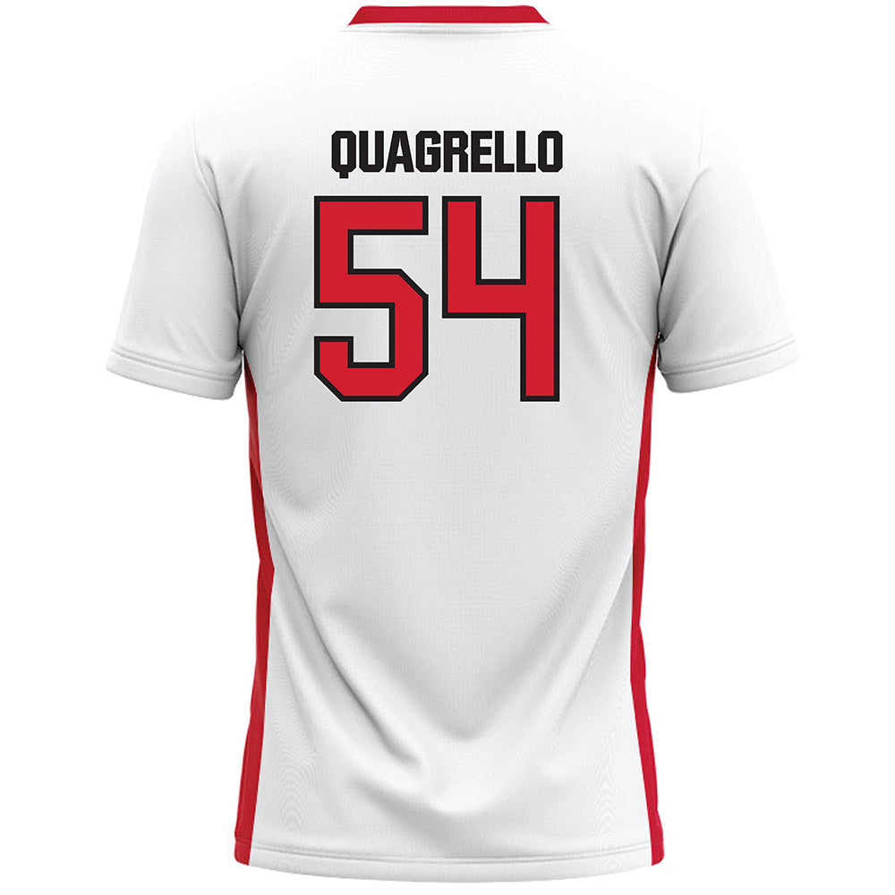 Tampa - NCAA Men's Lacrosse : Anthony Quagrello - White Lacrosse Jersey-1