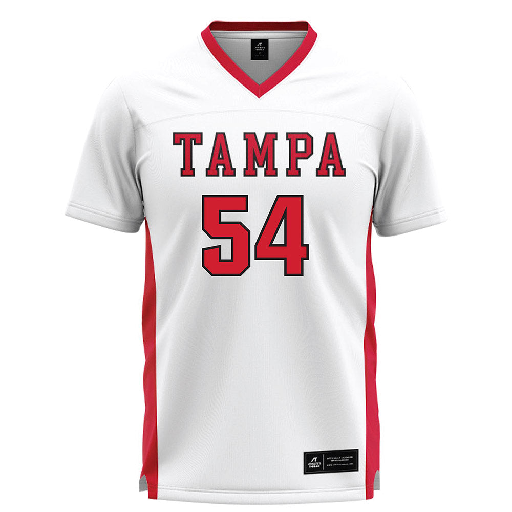 Tampa - NCAA Men's Lacrosse : Anthony Quagrello - White Lacrosse Jersey-0