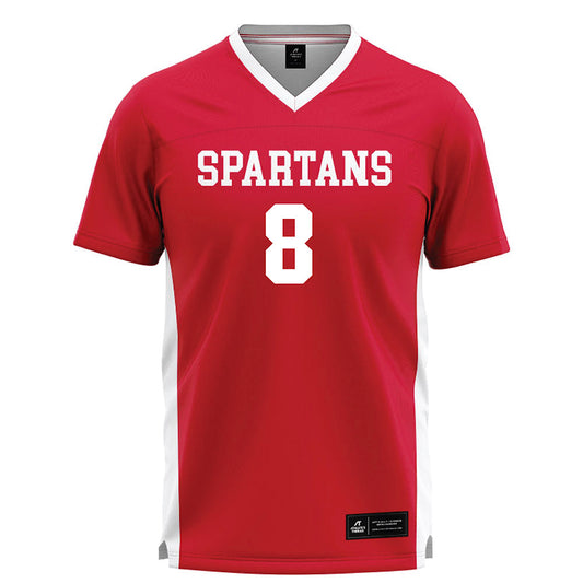 Tampa - NCAA Women's Lacrosse : Alexa Borges - Red Lacrosse Jersey-0