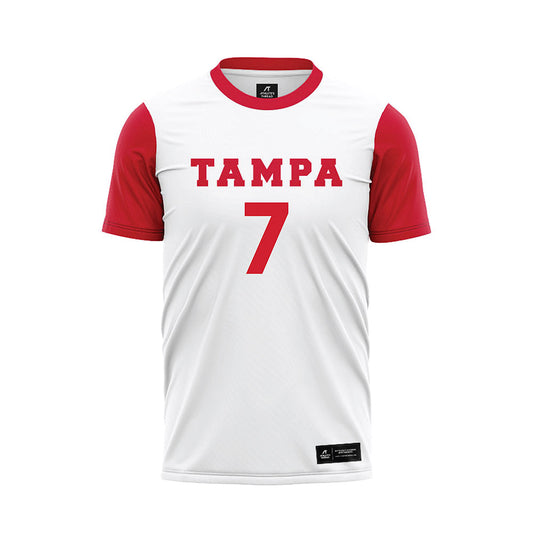 Tampa - NCAA Men's Soccer : Alexandre Badji - White Soccer Jersey-0