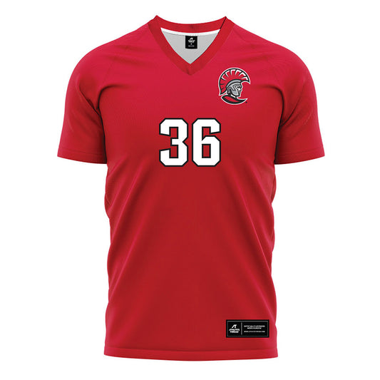 Tampa - NCAA Women's Soccer : Grace Franklin - Red Soccer Jersey-0
