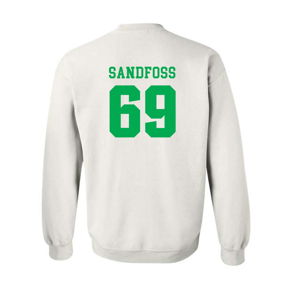 Marshall - NCAA Football : William Sandfoss - Classic Shersey Crewneck Sweatshirt-1