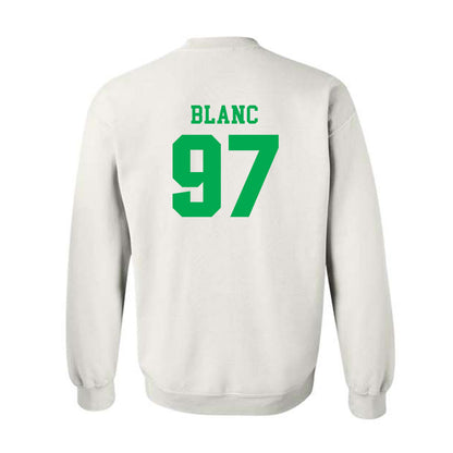 Marshall - NCAA Football : Nathaniel-Julien Blanc - Classic Shersey Crewneck Sweatshirt-1