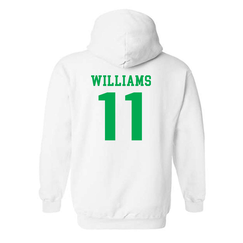 Marshall - NCAA Football : Drew Williams - Classic Shersey Hooded Sweatshirt-1