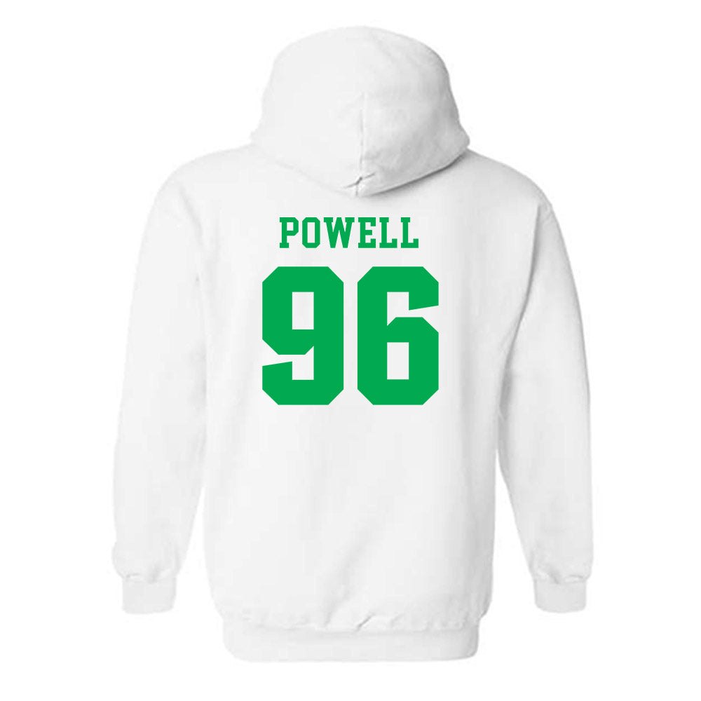 Marshall - NCAA Football : Ty Powell - Classic Shersey Hooded Sweatshirt-1