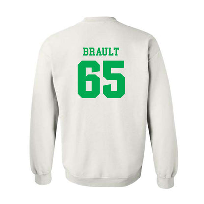 Marshall - NCAA Football : Parker Brault - Classic Shersey Crewneck Sweatshirt-1