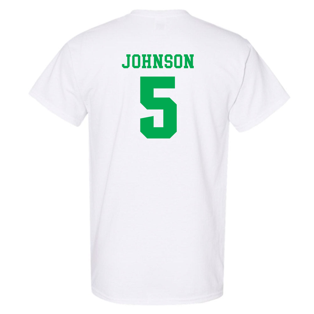Marshall - NCAA Men's Basketball : DeMarco Johnson - Classic Shersey T-Shirt-1