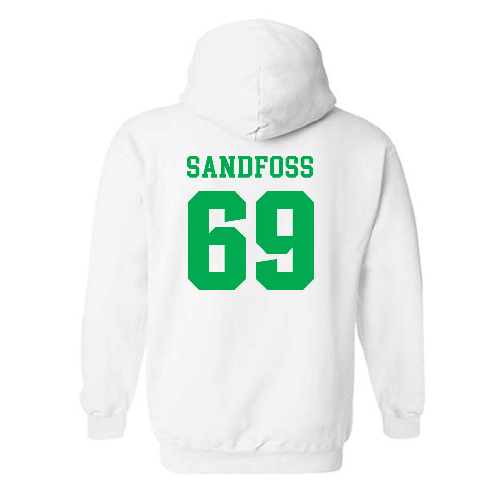 Marshall - NCAA Football : Will Sandfoss - Classic Shersey Hooded Sweatshirt-1