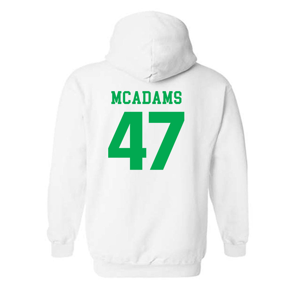 Marshall - NCAA Football : EahJay McAdams - Classic Shersey Hooded Sweatshirt-1