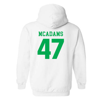 Marshall - NCAA Football : EahJay McAdams - Classic Shersey Hooded Sweatshirt-1