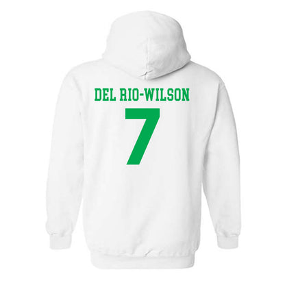 Marshall - NCAA Football : Carlos Del Rio-Wilson - Classic Shersey Hooded Sweatshirt-1