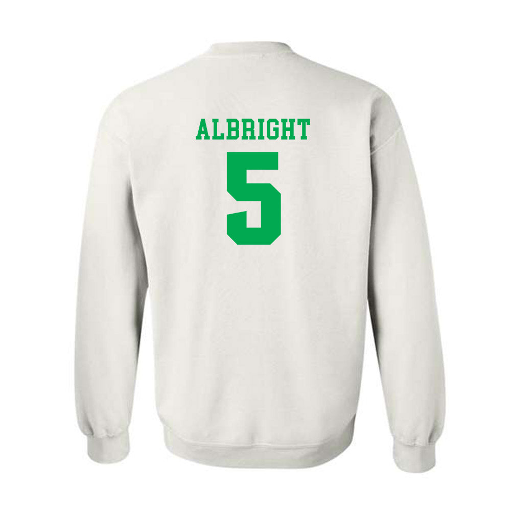 Marshall - NCAA Baseball : Blaine Albright - Classic Shersey Crewneck Sweatshirt-1