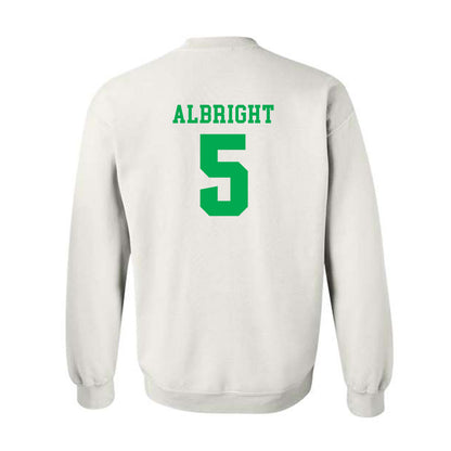 Marshall - NCAA Baseball : Blaine Albright - Classic Shersey Crewneck Sweatshirt-1