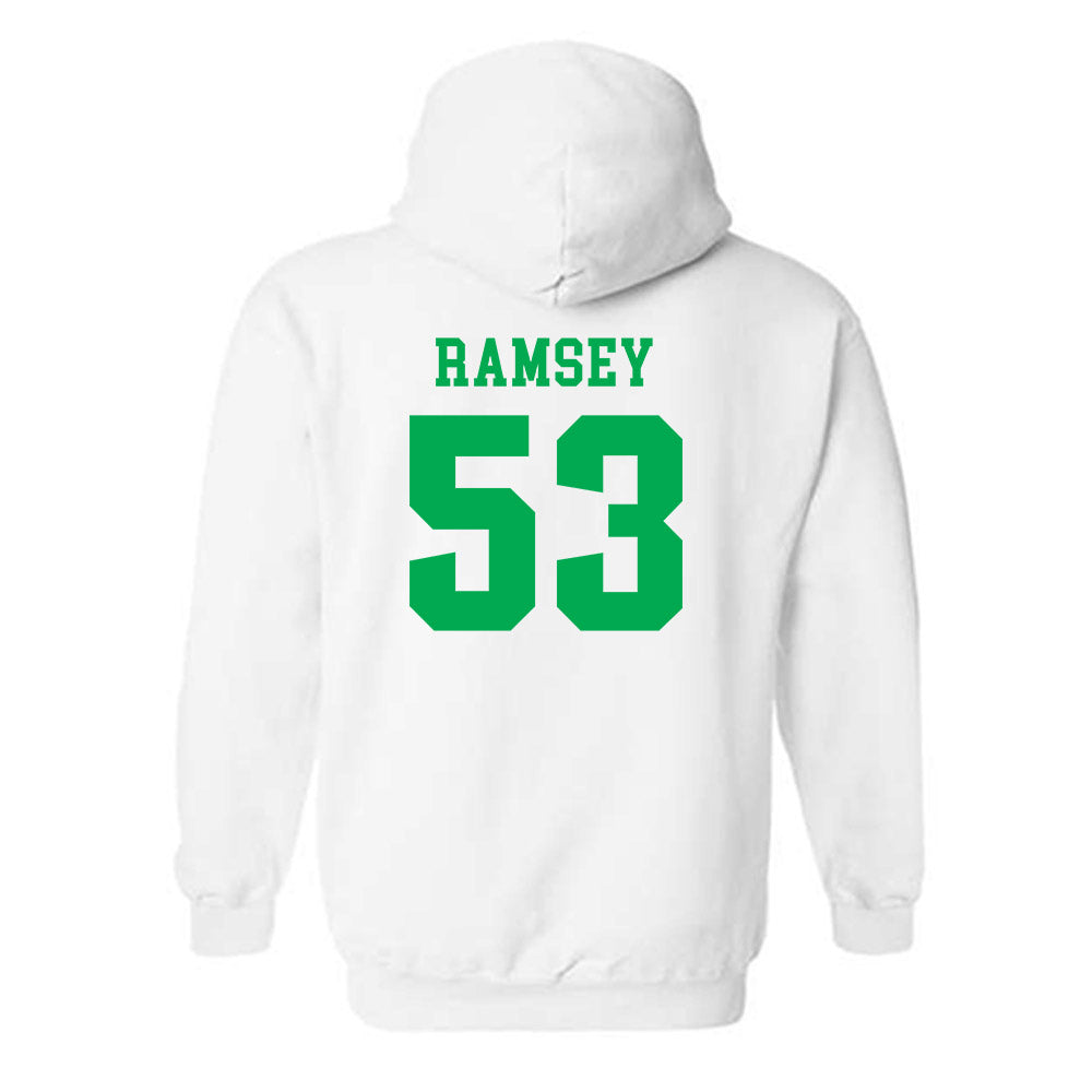 Marshall - NCAA Football : Mason Ramsey - Classic Shersey Hooded Sweatshirt-1