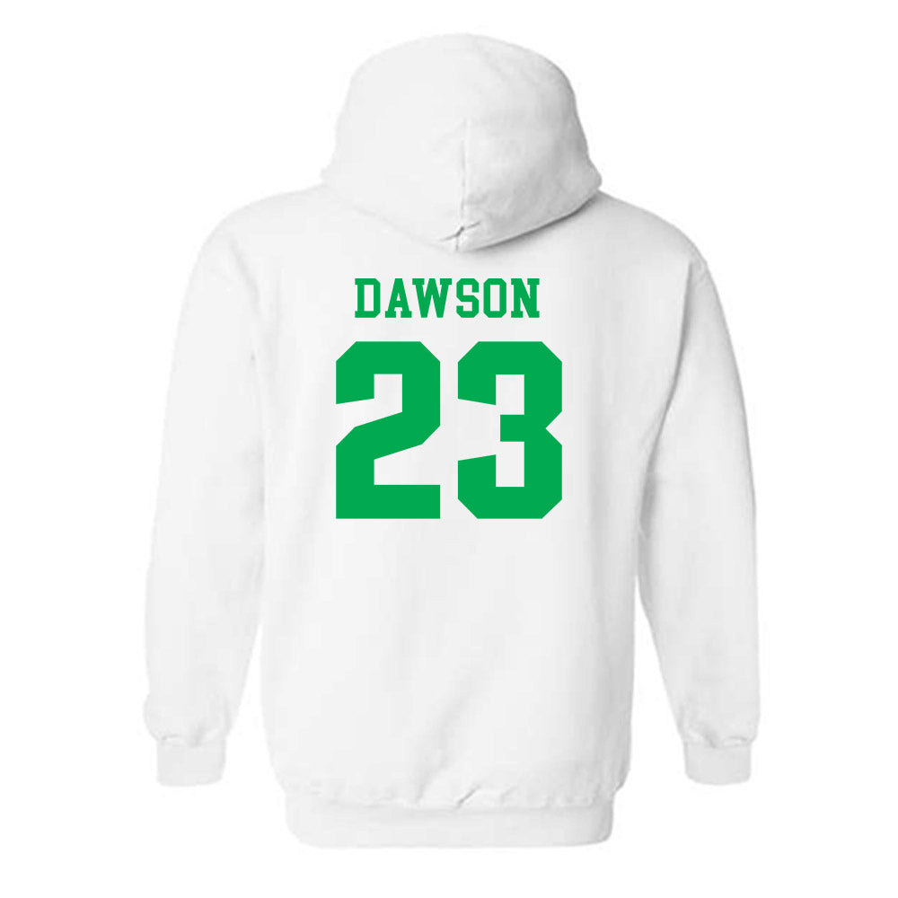 Marshall - NCAA Men's Basketball : Mikal Dawson - Classic Shersey Hooded Sweatshirt-1