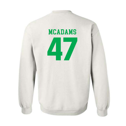 Marshall - NCAA Football : EahJay McAdams - Classic Shersey Crewneck Sweatshirt-1