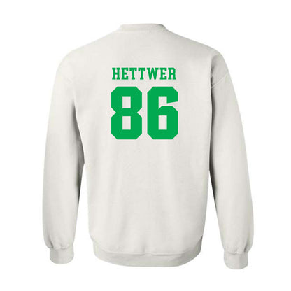 Marshall - NCAA Football : Brandon Hettwer - Classic Shersey Crewneck Sweatshirt-1