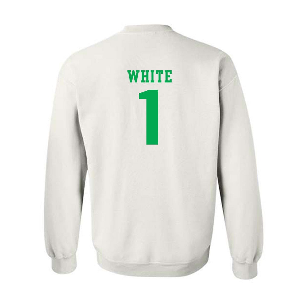 Marshall - NCAA Men's Basketball : Kaiden White - Classic Shersey Crewneck Sweatshirt-1