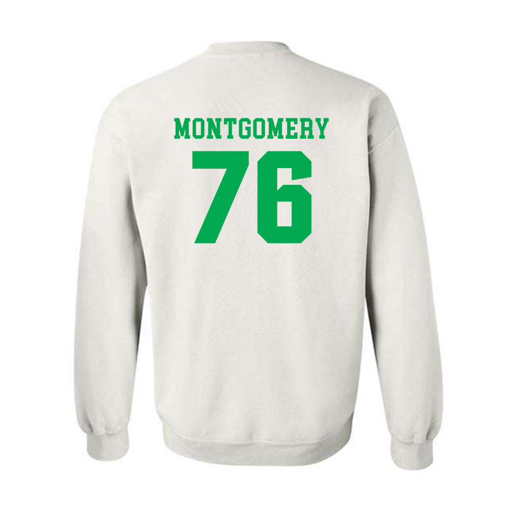 Marshall - NCAA Football : Tariq Montgomery - Classic Shersey Crewneck Sweatshirt-1