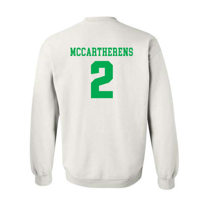 Marshall - NCAA Football : Charles McCartherens - Classic Shersey Crewneck Sweatshirt-1