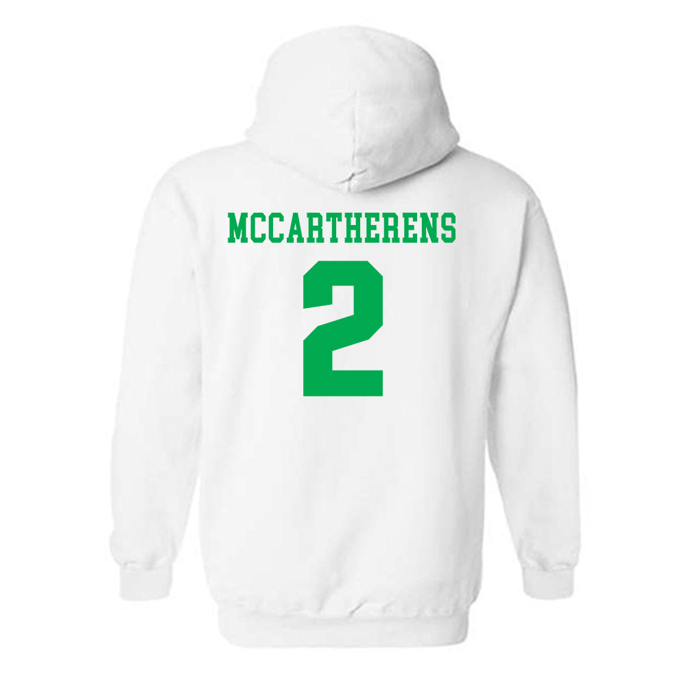 Marshall - NCAA Football : Charles McCartherens - Classic Shersey Hooded Sweatshirt-1