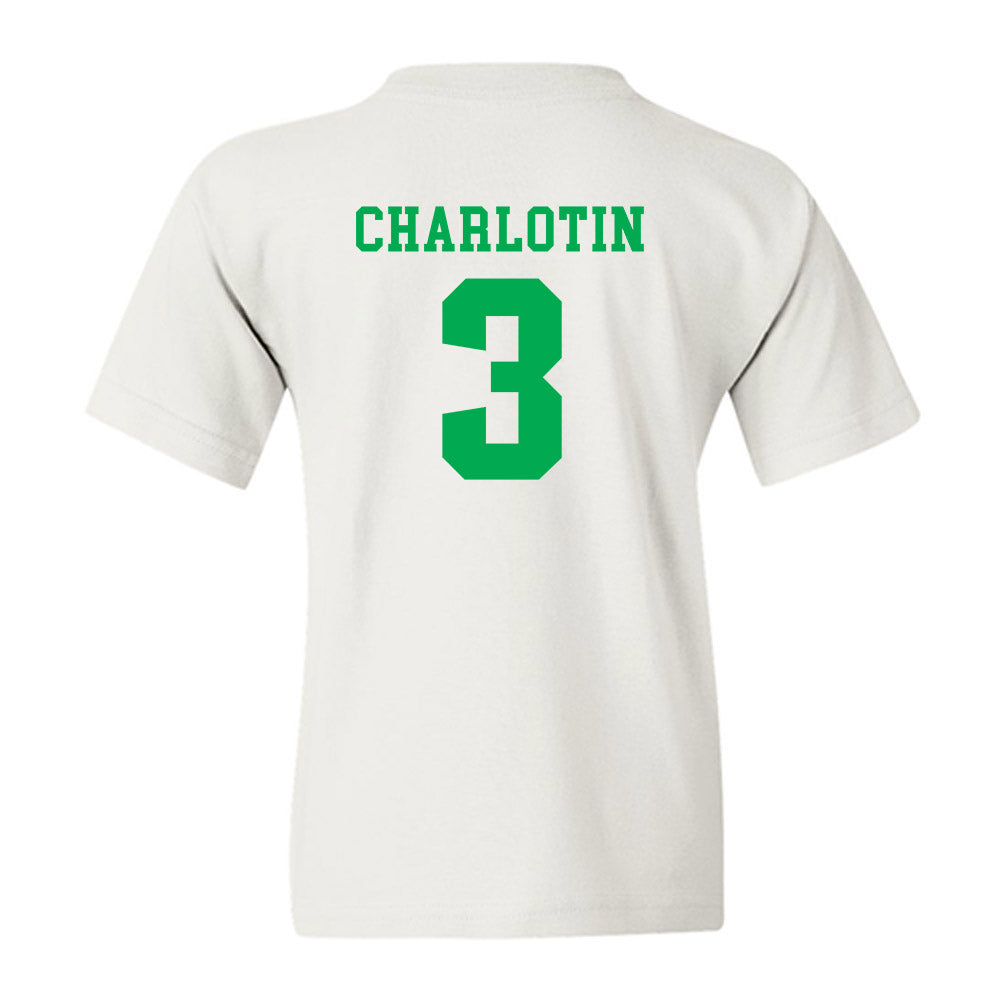Marshall - NCAA Men's Basketball : Alex Charlotin - Classic Shersey Youth T-Shirt-1
