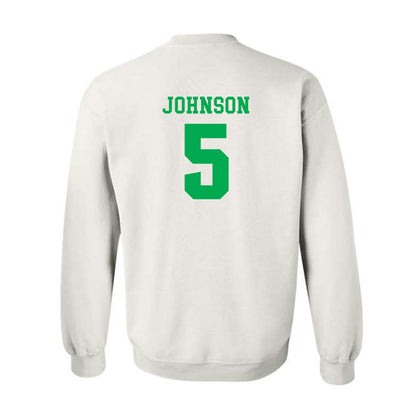 Marshall - NCAA Men's Basketball : DeMarco Johnson - Classic Shersey Crewneck Sweatshirt-1