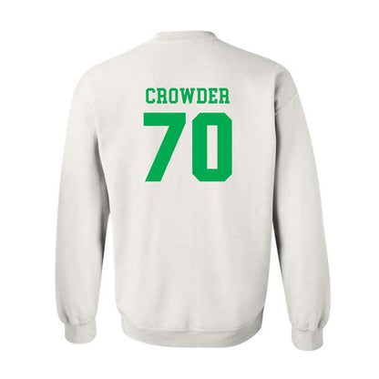 Marshall - NCAA Football : Naquan Crowder - Classic Shersey Crewneck Sweatshirt-1