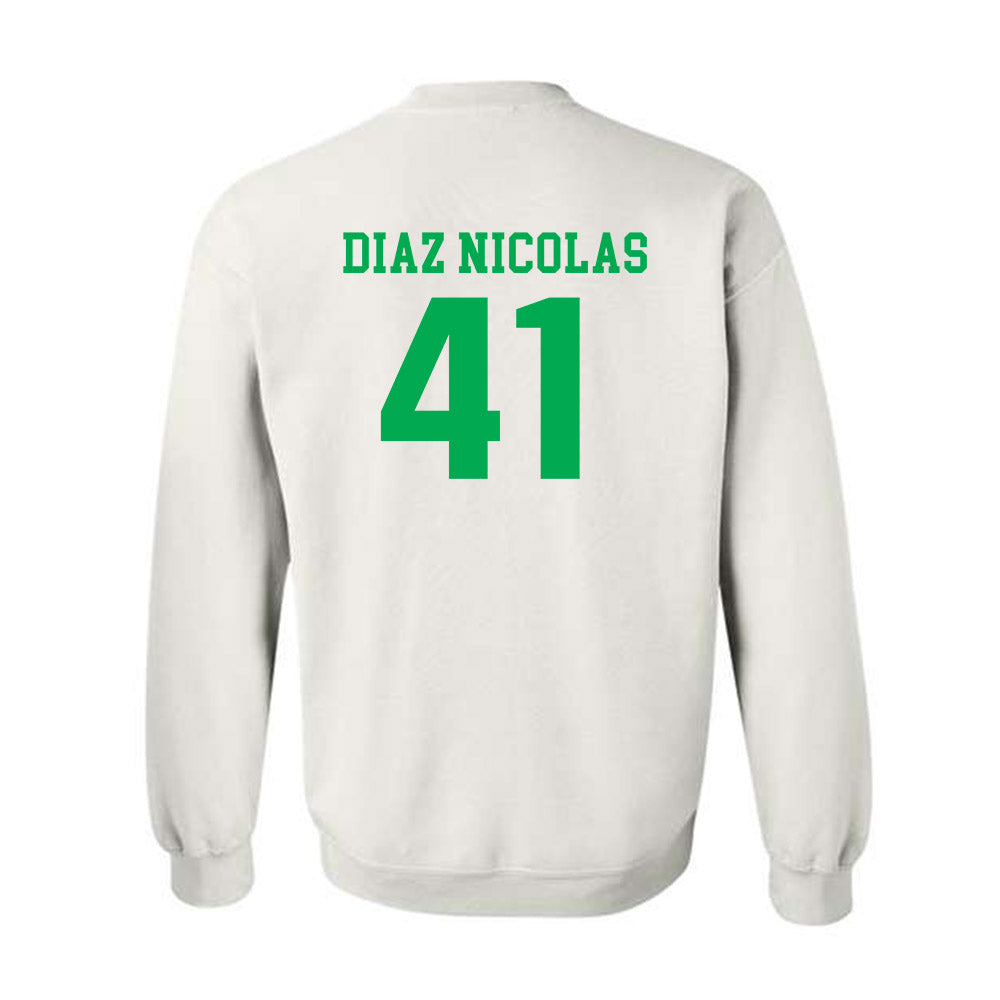 Marshall - NCAA Football : Jorge Diaz Nicolas - Classic Shersey Crewneck Sweatshirt-1