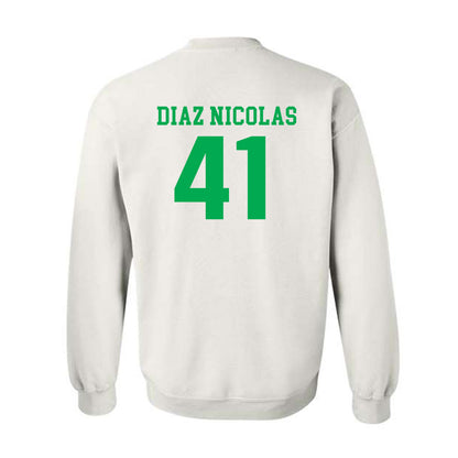 Marshall - NCAA Football : Jorge Diaz Nicolas - Classic Shersey Crewneck Sweatshirt-1