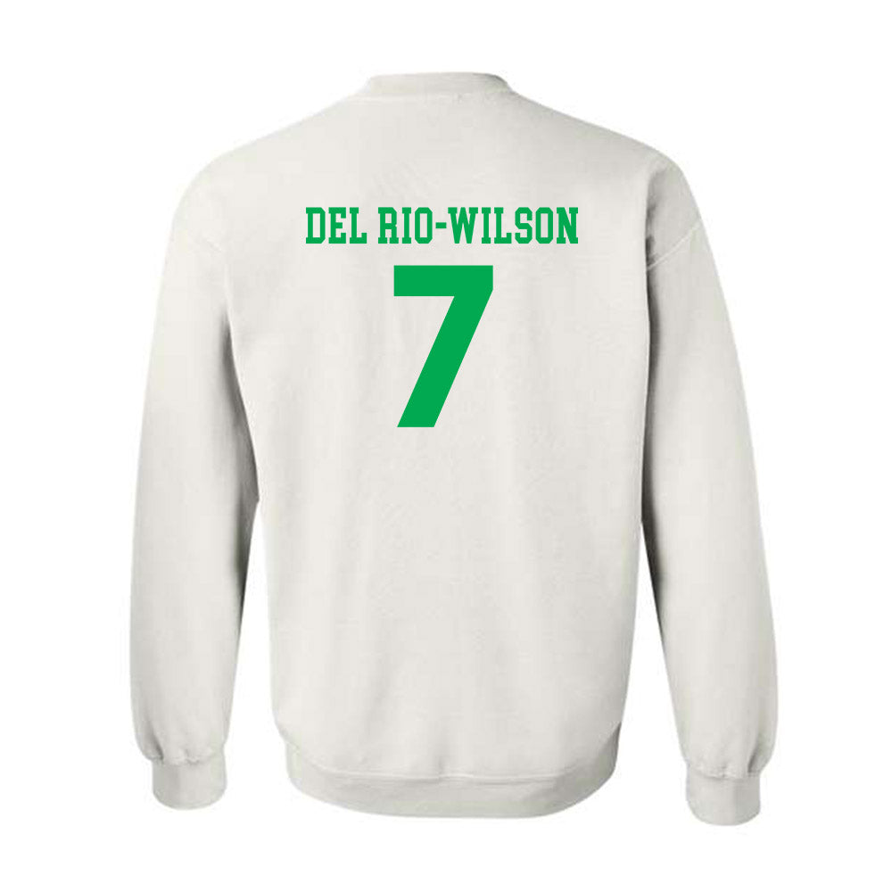 Marshall - NCAA Football : Carlos Del Rio-Wilson - Classic Shersey Crewneck Sweatshirt-1