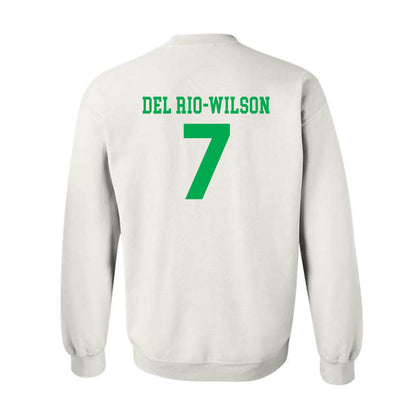 Marshall - NCAA Football : Carlos Del Rio-Wilson - Classic Shersey Crewneck Sweatshirt-1