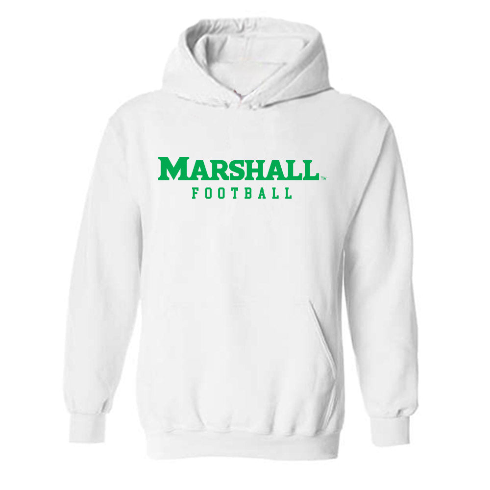 Marshall - NCAA Football : Mekhi Lockhart - Classic Shersey Hooded Sweatshirt-0