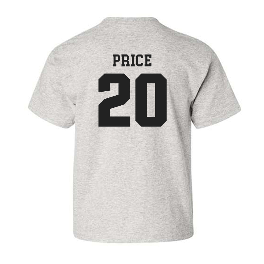 Marshall - NCAA Football : Judah Price - Classic Shersey Youth T-Shirt-1