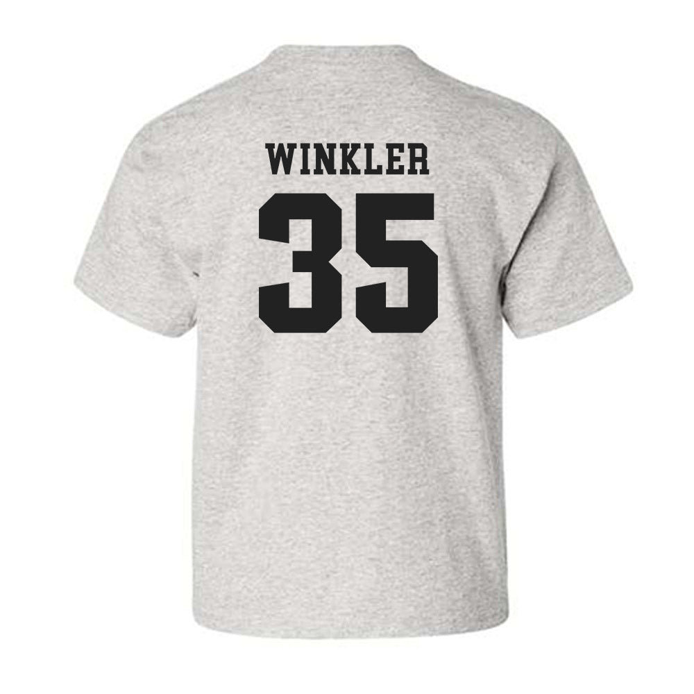 Marshall - NCAA Football : Riley Winkler - Classic Shersey Youth T-Shirt-1