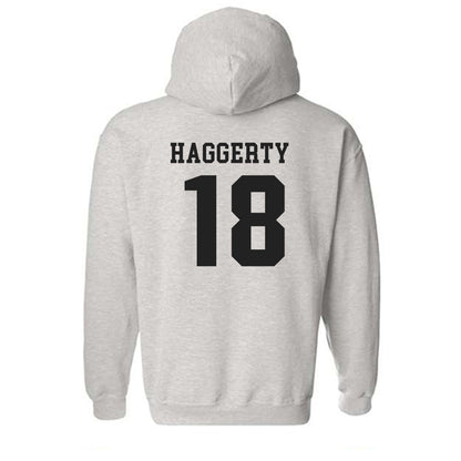 Marshall - NCAA Football : Justin Haggerty - Classic Shersey Hooded Sweatshirt-1