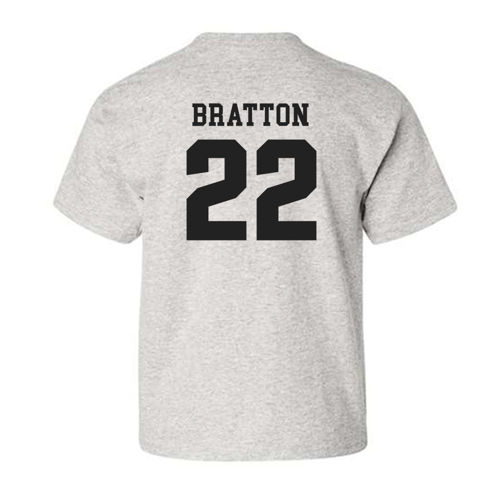 Marshall - NCAA Women's Basketball : Emily Bratton - Classic Shersey Youth T-Shirt-1