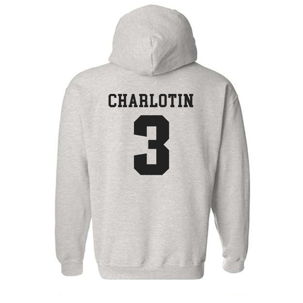 Marshall - NCAA Men's Basketball : Alex Charlotin - Classic Shersey Hooded Sweatshirt-1
