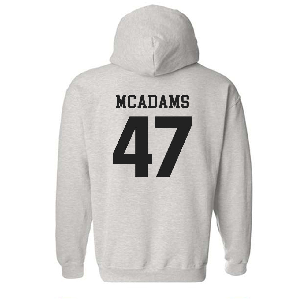 Marshall - NCAA Football : EahJay McAdams - Classic Shersey Hooded Sweatshirt-1